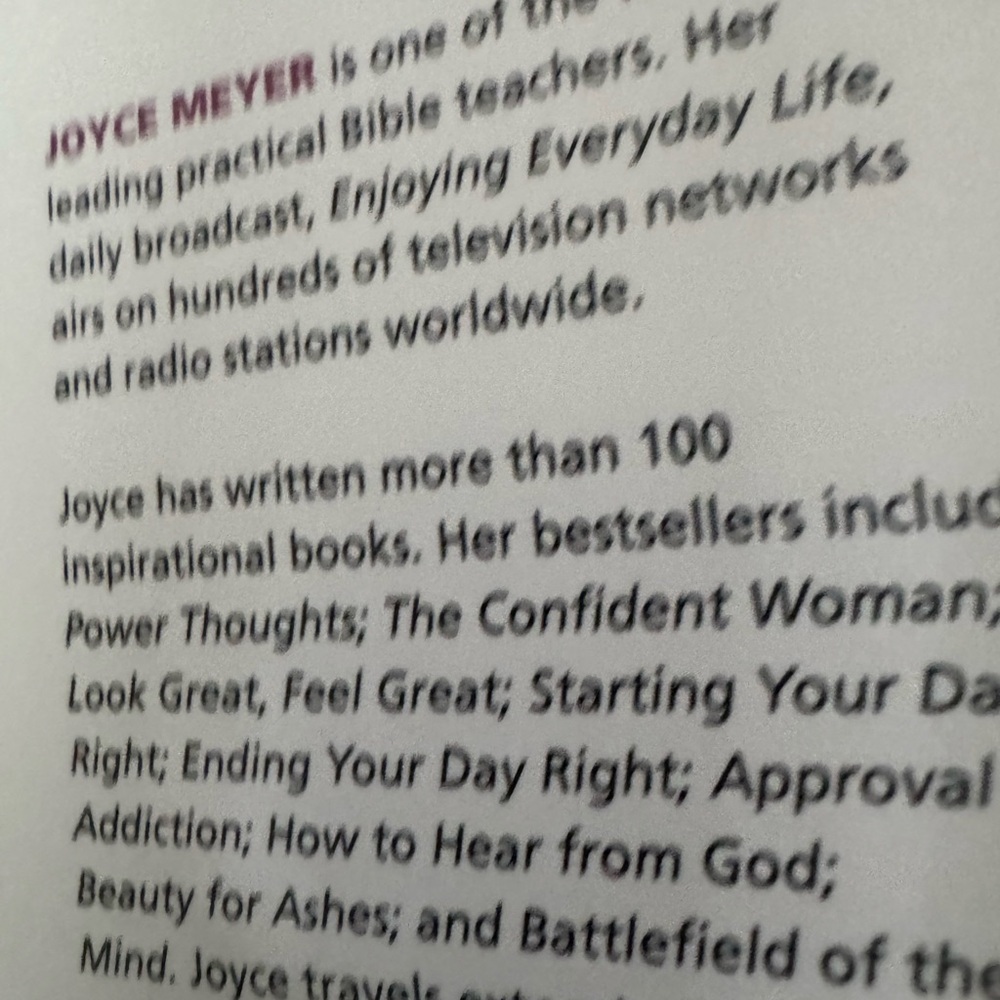 Your Battles Belong to the Lord by Joyce Meyers - Picture 5 of 6